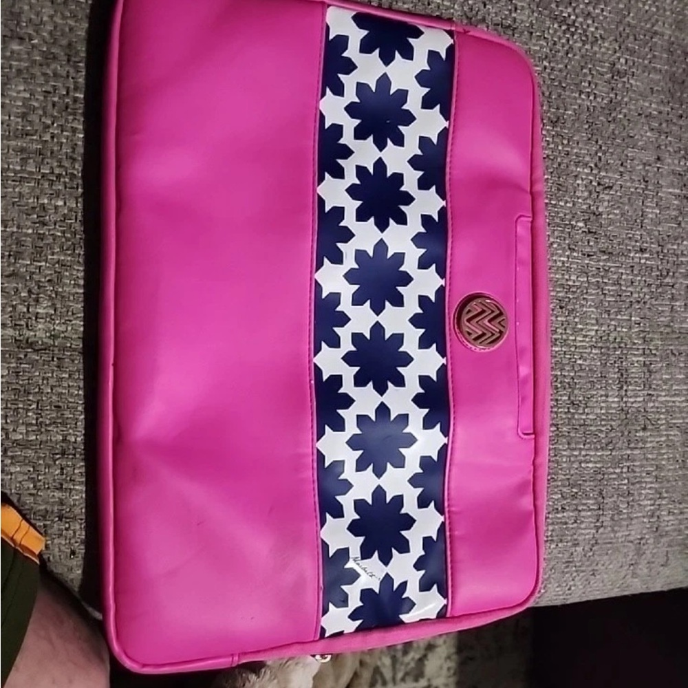 MacBeth Pink Laptop Sleeve With Handles